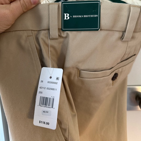 Brooks Brothers Clark Straight-Fit Stretch Advantage Chino® Pants - Picture 10 of 10